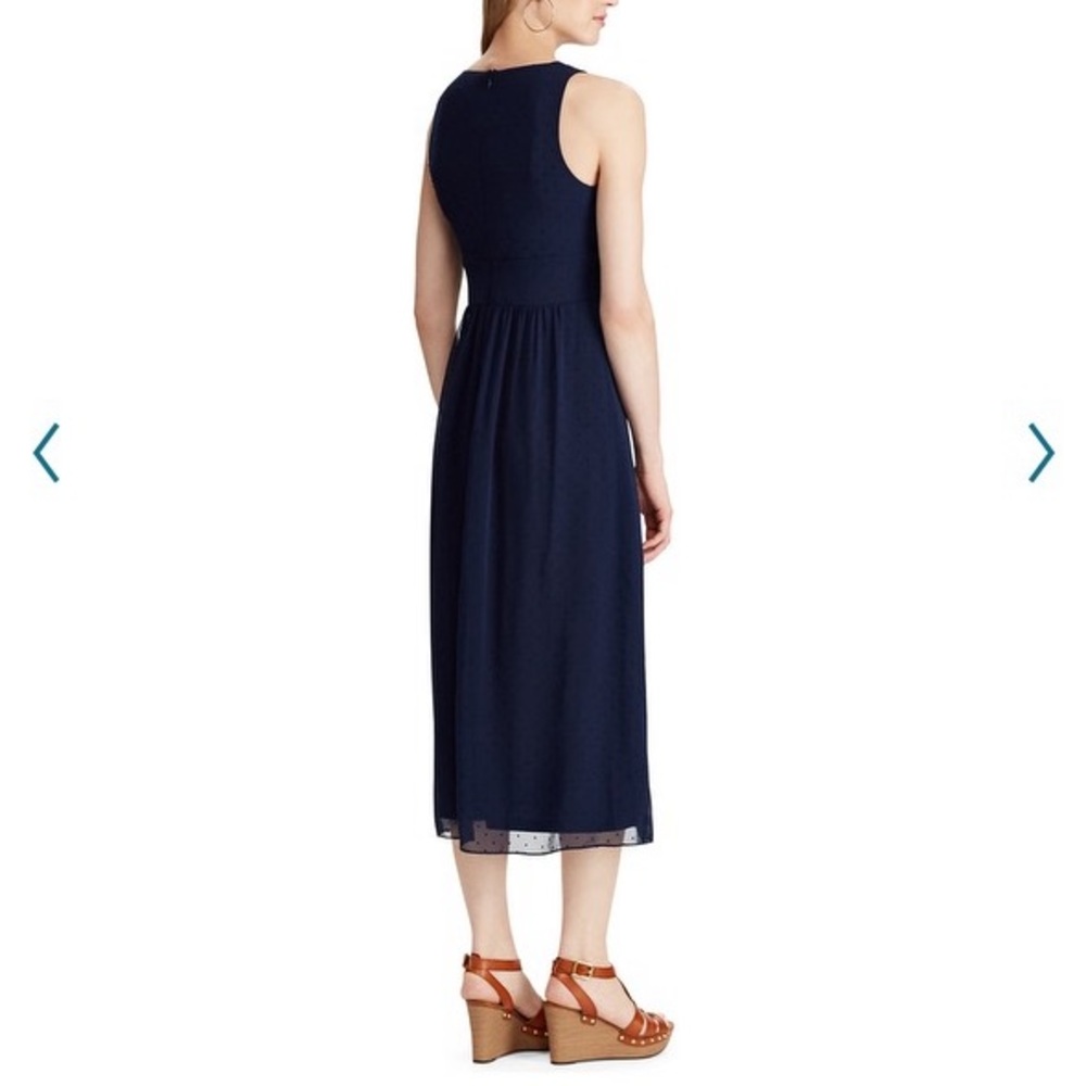 Women’s Chaps Sleeveless dress, navy blue, size 10, NEW WITH TAGS